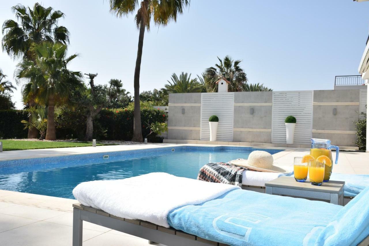 Deluxe First Line Villa Perivolia Luaran gambar